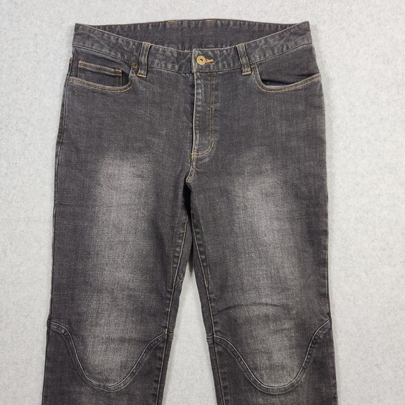 Club Ride Apparel Other - Club Ride Jeans 32x32 Gray Black Cycling Commuter Denim Stretch Reflective